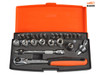 Bahco - SL24 Socket Set of 24 Metric 1/4in Drive