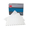 3M white Track Pad Dry Wipes 175mm x 235mm Pack of 10 - 3M 7910