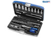 Expert - Socket & Accessory Set of 73 A/F & Metric 1/4in Drive