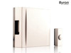 Byron - 720 Wired Wall Mounted Doorbell Kit with Bell Push Wire & Fixings