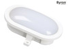 Byron - GOL-001-HW LED Oval Bulkhead White 5.5 Watt 550 Lumen