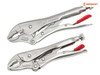 Crescent - Curved Jaw Locking Pliers with Wire Cutter Set  2 Piece - CRECLP2SETN