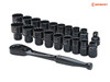 Crescent - X6â„¢ Pass-ThruÂ® Ratchet & Socket Set 20 Piece - CRECX6PT20
