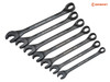 Crescent - X6â„¢ Metric Open End Ratcheting Spanner Set 7 Piece - CRECX6RWM7