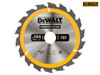 DEWALT - Construction Circular Saw Blade 184 x 30mm x 18T
