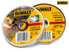 DEWALT - Stainless Steel Metal Flat Cutting Discs 115mm Tin of 10