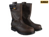 DEWALT - Classic Rigger Brown Safety Boots UK 8 Euro 42
