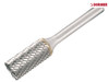Dormer - Solid Carbide Bright Rotary Burr - Cylinder with Endcut 6 x 6mm