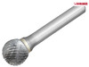 Dormer - Solid Carbide Bright Rotary Burr Ball 6 x 6mm