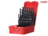 Dormer - A190 No.204 Metric HSS Drill Set of 25 1.0-13.0 x 0.5mm