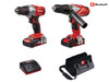 Einhell - Power-X-Change Combi & Drill Driver Twin Pack 18V 2 x 1.5Ah Li-ion