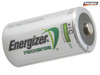 Energizer - C Cell Rechargeable Power Plus Batteries RC2500 mAh Pack of 2