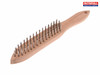Faithfull - 680/S4 Heavy-Duty Stainless Steel Scratch Brush - 4 Row