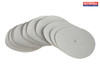 Faithfull - Paper Sanding Disc 6 x 125mm Assorted (Pack of 10)