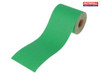 Faithfull - Aluminium Oxide Sanding Paper Roll Green 115mm x 10m 60g