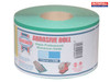 Faithfull - Aluminium Oxide Sanding Paper Roll Green 115mm x 50m 120g