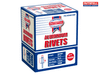 Faithfull - Aluminium Rivets 4mm x 7mmShort Bulk Pack of 1000
