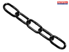 Faithfull - Black Japanned Chain 4mm x 30m Reel - Max Load 120kg