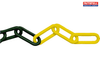 Faithfull - Plastic Chain 8mm x 12.5m Yellow / Black