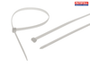 Faithfull - Heavy-Duty Cable Ties White 1200mm x 9mm Pack of 10