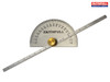 Faithfull - Depth Gauge with Protractor 150mm (6in)