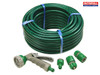 Faithfull - PVC Reinforced Hose 15m Fittings & Spray Gun