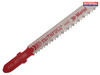 Faithfull - Metal Cutting Jigsaw Blades Pack of 5 T118B