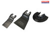 Faithfull - Multi-Function Tool Blade Set 3 Piece