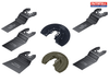 Faithfull - Multi-Function Tool Blade Set 7 Piece