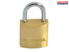 Faithfull - Brass Padlock 20mm 3 Keys