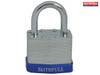 Faithfull - Laminated Steel Padlock 40mm 3 Keys