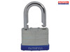 Faithfull - Laminated Steel Padlock 50mm 3 Keys