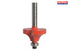 Faithfull - Router Bit TCT Ovolo 16.5mm 1/4in Shank