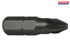 Faithfull - Pozi S2 Grade Steel Screwdriver Bits PZ1 x 25mm (Pack 3)