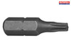 Faithfull - Star T40 S2 Grade Steel Screwdriver Bits x 25mm Pack of 3