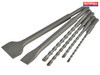Faithfull - SDS Plus Chisel & Drill Bit Set 6 Piece