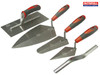 Faithfull - Soft Grip Handle Trowel Pack 5 Piece