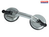 Faithfull - Double Pad Aluminium Pro Suction Lifter