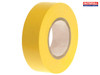 Faithfull - PVC Electrical Tape Yellow 19mm x 20m