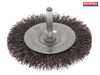 Faithfull - Wire Brush 50mm x 6mm Shank 0.30mm