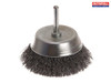 Faithfull - Wire Cup Brush 75mm x 6mm Shank 0.30mm