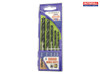 Faithfull - Lip & Spur Wood Drill Bit Set 5 Piece 4-10mm