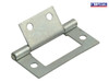 Forge - Flush Hinge Zinc Plated 40mm (1.5in) Pack of 2