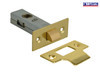 Forge - Tubular Mortice Latch Brass Finish 76mm (3in)