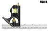 Fisher - F411ME Combination Square with Aluminium Blade 150mm (6in)