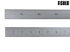 Fisher - Satin Chrome Rule 600mm / 24in