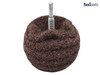 Flexipads World Class - Scruff Ball 75mm / 3in Brown Coarse