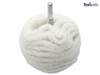 Flexipads World Class - Scruff Ball 75mm / 3in White Non-Scratch