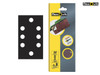 Flexovit - 1/3 Sanding Sheets Quick Release Fine Grit (Pack of 6)