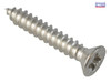 ForgeFix - Self-Tapping Screw Pozi CSK A2 SS 1in x 8 ForgePack 20